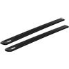 THULE 2 barre da tetto THULE WingBar Evo 7111 108 cm in alluminio nere