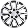 NORAUTO 4 Copricerchi NORAUTO nero/grigio 16''