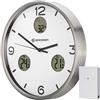 BRESSER Orologio da Parete, Bianco, 30 cm