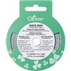 Clover - Nastro sghembo, Applicazione Rapida, Misure: 6 mm x 10 m, Colore: Argento