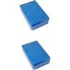 Xijobido Mattoncini Yoga - 2 Schiuma Eva Mattoncini Yoga | Blocco Di Schiuma Eva Per Esercizi Antiscivolo E Di Supporto | Ideali Per Yogas, Pilates E Meditazione, Per Casa, Palestra, Viaggi, Pilates, Pratica