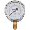 TECNOGAS S.R.L. Manometro a Membrana per Gas Attacco Radiale 0/100 mbar Diam.63mm 1/4 Tecnogas 6903