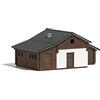 Busch 1443 Heidi Originale Chalet Struttura Ho Scale Model