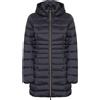 Save The Duck Piumino Lungo Da Donna Modello Reese Ebony Grey