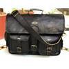 Vintage Borsa in pelle per laptop messenger valigetta vintage tracolla uomo vera borsa