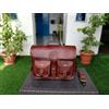 Fatto a mano Borsa in pelle vintage per laptop messenger valigetta uomo tracolla fatta a mano