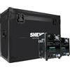 SHEHDS COPPIA SP650 SPARK MACHINE 650 WATT FONTANA LUMINOSA FREDDA DMX O TELECOMANDO WIRELESS + FLIGHTCASE