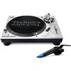 Technics + Ortofon Ortofon Concorde Music Blue + Technics SL-1200MK7EG argento
