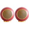 Elipson Planet L Performance 2.0 bordeaux dorato (confezione da 2) - Diffusore da scaffale, 2, 100 W, Bass-reflex, 8 ohm