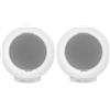 Elipson Planet L Performance 2.0 bianco opaco (lot de 2) - Diffusore da scaffale, 2, 100 W, Bass-reflex, 8 ohm