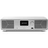 Sonoro Avaton bianco opaco - argento - Sistema Hi-Fi All-in-One, Napster, Qobuz, Tidal, Spotify, Deezer, Amazon Music, Tidal Connect, Qobuz Connect