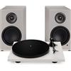 Triangle AIO TWIN lino grigio (lot de 2) + Lunar 1 crema