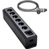 GigaWatt Confezione PF-2 EVO+ nero con LC-2 EVO 1,5 m