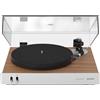 Unitra GSH-630 Fryderyk argento / noce americano - Giradischi vinile, Manuale, MM, Trasmissione diretta, 33 giri, 45 giri, Celle incluse
