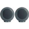 Elipson Planet L Performance 2.0 blu opaco (lot de 2) - Diffusore da scaffale, 2, 100 W, Bass-reflex, 8 ohm
