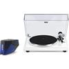 EAT European Audio Team + Ortofon EAT European Audio Team B-Sharp bianco + Ortofon 2M Blue