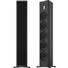 Piega Premium 701 Wireless Gen2 nero (confezione da 2) - Cassa intelligente wireless, Apple Music, Spotify, Roon Ready