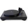 Music Hall nero - Giradischi vinile, Semiautomatico, MM, Trasmissione diretta, 33 giri, 45 giri, 78 giri, Celle incluse