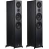Heco Aurora XT 1000 rovere scuro (confezione da 2) - Diffusore a colonna, 230 W, Bass-reflex, 4 ohm