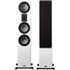 Magnat Signature 607 bianco satinato (confezione da 2) - Diffusore a colonna, 200 W, Bass-reflex, 4 ohm