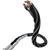 Inakustik Riferimento LS-204 XL Micro AIR cavo a forcella (2 x 3m) - Cavo per altoparlante o diffusore, assemblato, 15,72 mm²