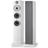 Bowers & Wilkins 704 S3 bianco satinato (confezione da 2) - Diffusore a colonna, 150 W, Bass-reflex, 8 ohm