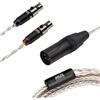 Meze Audio Cavo premium mini XLR a XLR 4 pin - Cavo di prolunga per cuffie HI-FI