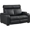 Lumene Hollywood Luxury III : fila di 2 sedili, versione love chair - Poltrona da home theater, Nero