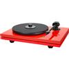 Music Hall MMF 5.3 LE rosso - Giradischi vinile, Manuale, MM, Trasmissione a cinghia, 33 giri, 45 giri, Celle incluse