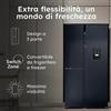 Haier HSPR79F18EWMB Frigorifero Side By Side 3 Porte Libera installazione 573L E Nero