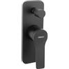 Ferro Stratos Black rubinetto per vasca e doccia da incasso nero BSC7PBL