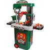 TU GIOCHI - Trolley Banco da lavoro giocattolo Deluxe con attrezzi - h33x23x15 cm