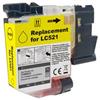 Brother : Ink-Jet Compatibile ( Rif. LC-521 Y ) - Giallo - ( 500 Copie - 8 ml )