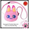 Bandai Borsa a tracolla Tamagotchi Paradise Myaocchi Carry Case Japan Bandai NUOVA J...