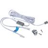 STBTECH Sensore di movimento da incasso 12V per interni, DC 24V, LED, doppio interruttore porta, interruttore guardaroba, luci armadio