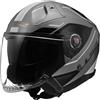LS2, Casco Moto Jet INFINITY II VEYRON Grey White, M
