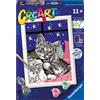 Ravensburger - CreArt Serie E: Dolci Gattini, Kit per Dipingere con i Numeri