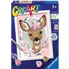 Ravensburger CreArt, Bambi, Dipingere con i Numeri