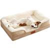 VEEL PET Cuccia cane Premium100%, Impermeabile Sfoderabile e Lavabile, memory foam ed ortopedica, per taglia grande e XL da interno tipo divano(X-Large)