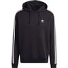 Adidas Felpa Uomo Adidas Adicolor Classics 3 Stripes Nero