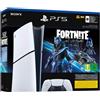 Sony PlayStation 5 Slim Digital Edition Fortnite Cobalt Star Bundle, White