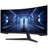 Samsung Monitor Gaming Odyssey G5 (C34G55), Curvo (1000R), 34'', 3440x1440 (Ultr