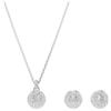 Swarovski Set Meteore Bianco Donna Swarovski