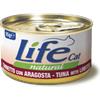 Life Natural Cat - Tonnetto con aragosta 85g