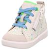 Superfit Sneaker da Ragazzo Supies, Bianco Azzurro 1000, 21 EU