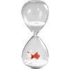 MASCAGNI Clessidra 20 Cm Pesciolino Rosso