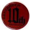 GRANRODEO Distintivi/Spille GRANRODEO (sfondo rosso/10°) Can Badge "GRANRODEO 10°