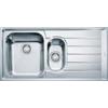 Franke Neptune NEX 651 - Inox satinato dx