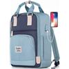 YAMTION Zaino Donna Zaino Scuola Superiore per Ragazza,Zaino Porta PC Zaino università Zaino Lavoro Zaino Studente Zaino PC con Porta USB & Scomparto per Laptop