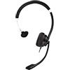 V7 DELUXE MONO USB HEADSET W/MIC VOL CNTRL 1.8M CABLE BLK